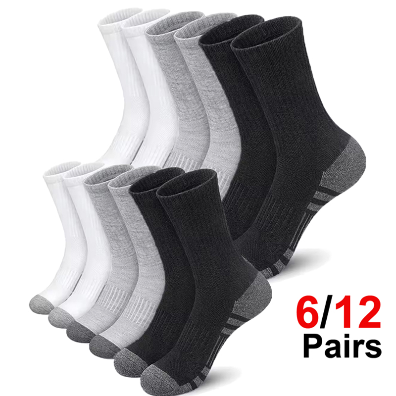 Cotton Crew Sock Pack - Lot de 6 paires de chaussettes