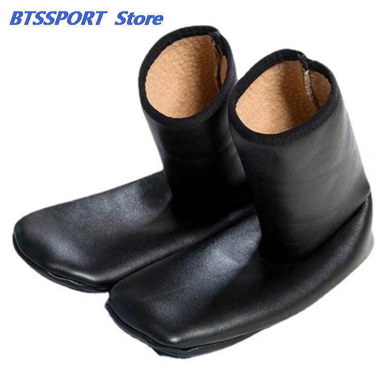 Thermal Sock Winter - Pantoufles d'hiver en cuir pour homme