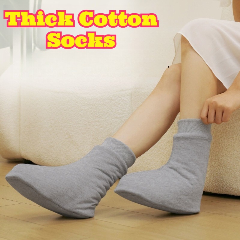 Thermal Sock Winter - Chaussettes de lit thermiques épaisses en