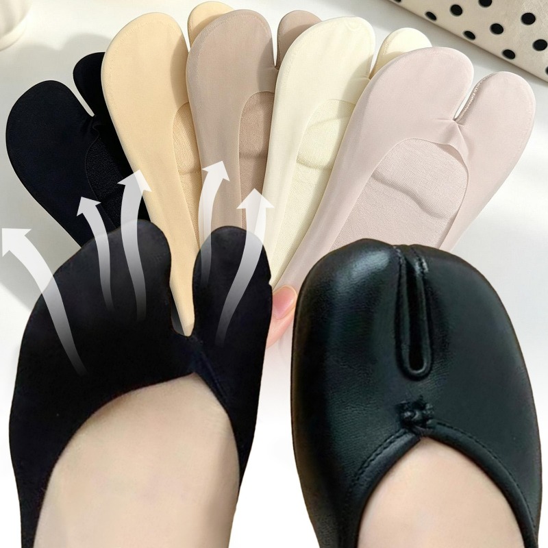 Toe Sock Split - 1/5 paires de chaussettes bateau à