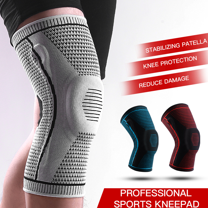 Compression Sleeve Calf - Genouillère antidérapante avec stabilisateurs de coussinets