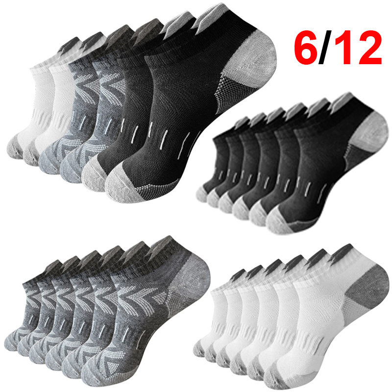 Athletic Sock Cushion - Chaussettes de sport décontractées pour hommes,