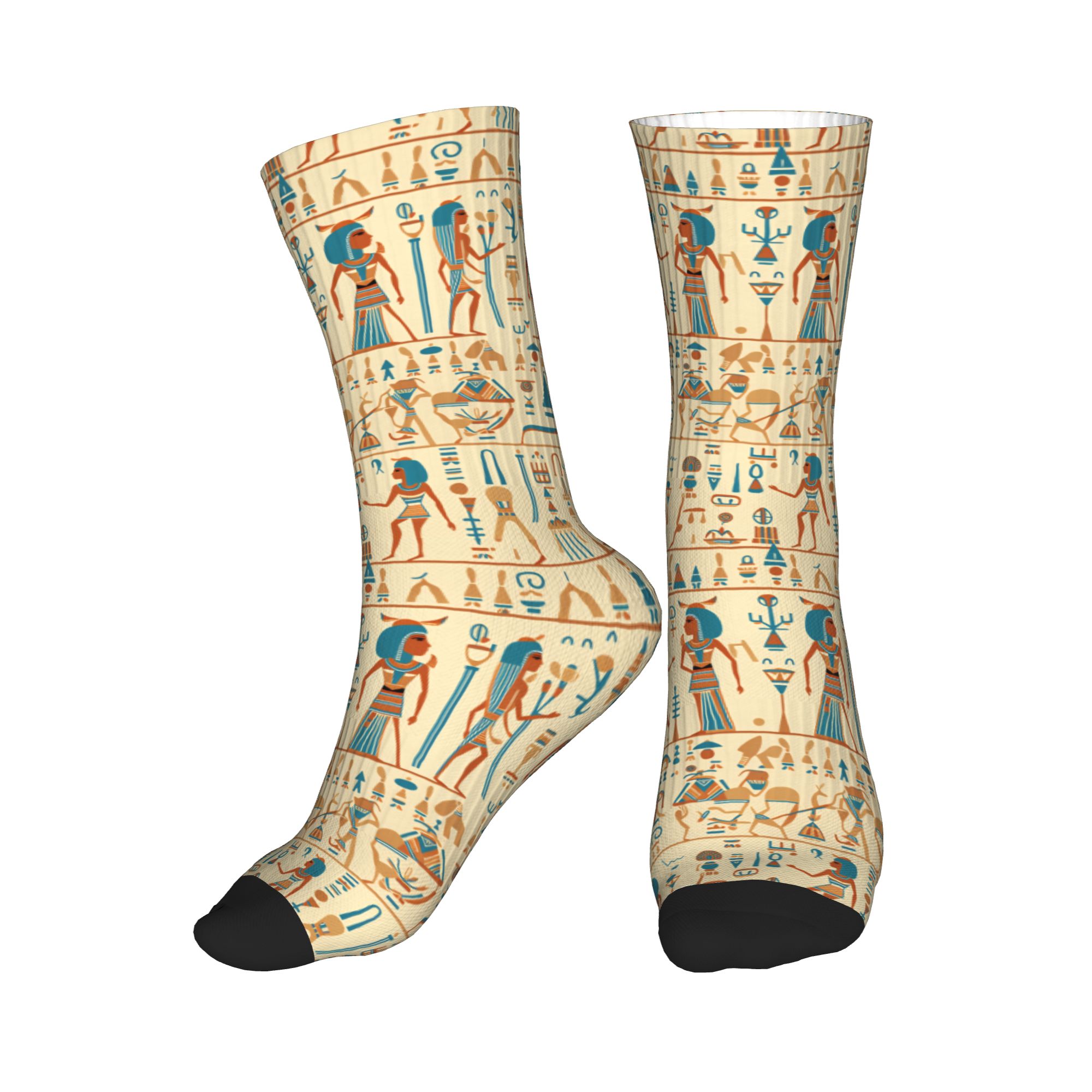 Dress Sock Men - Chaussettes à motif de dieux et
