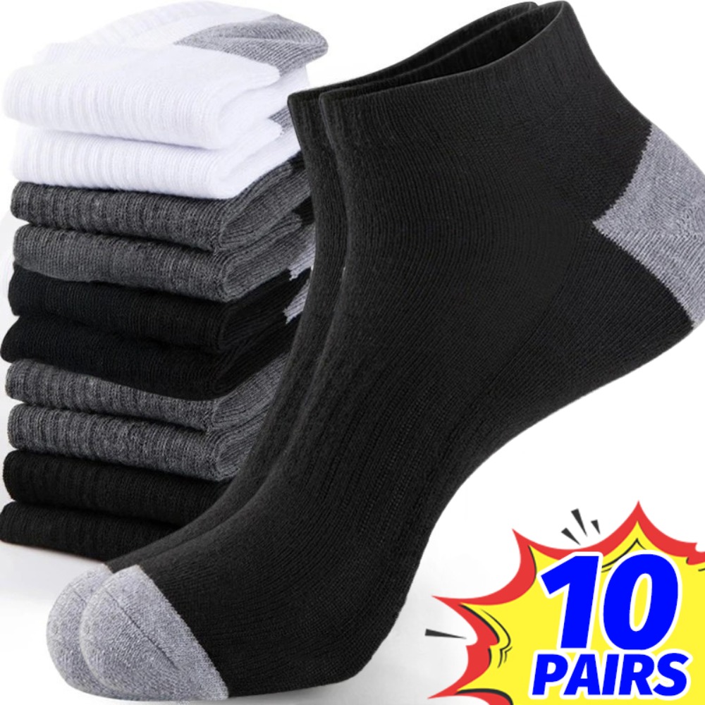 Ankle Sock Low Cut - 1-10 paires de chaussettes d'été respirantes