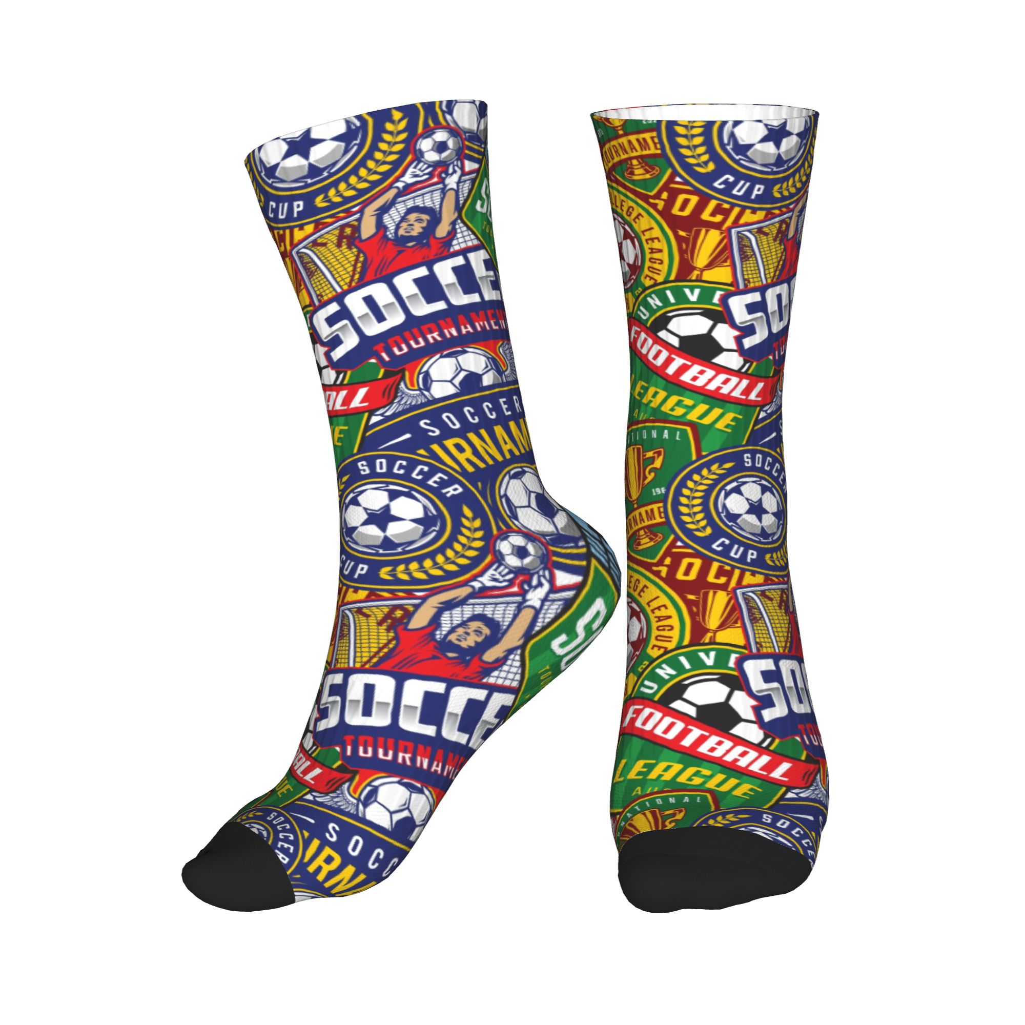 Dress Sock Men - Chaussettes de sport rétro à motif