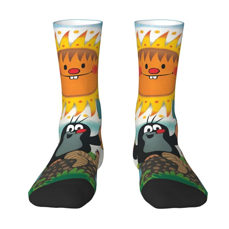 Dress Sock Men - Chaussettes personnalisées The Little Mole pour