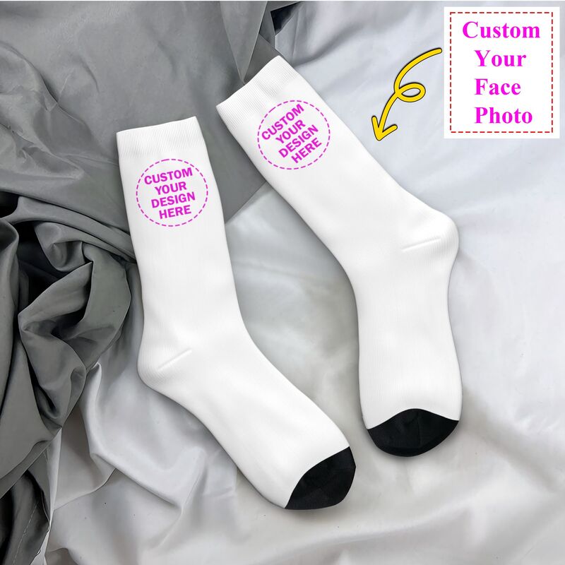 Dress Sock Men - Personnalisez le Logo de la Photo