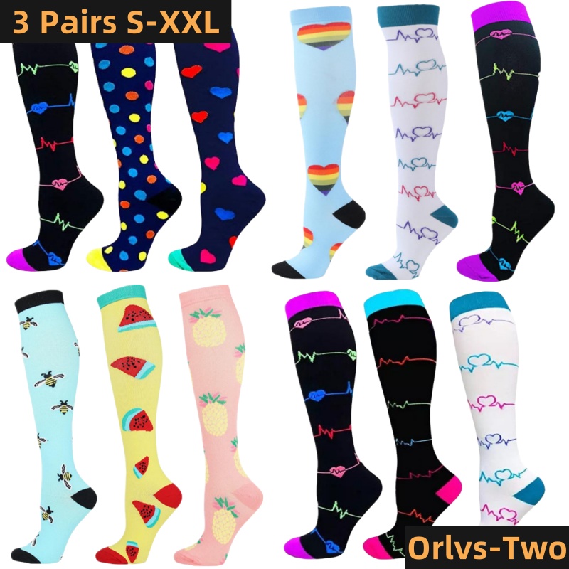 Compression Sock Medical - S-XXL 3 paires livraison gratuite infirmière