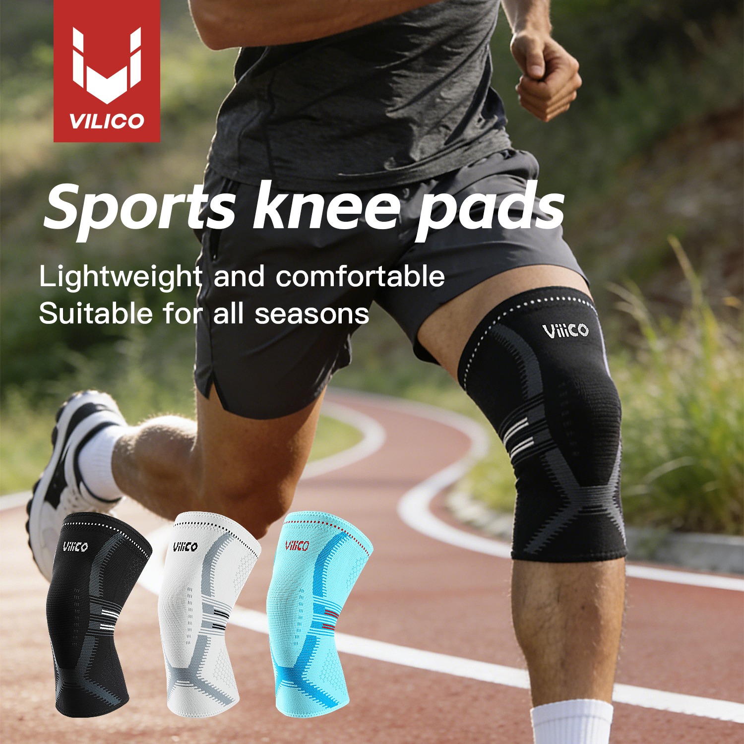 Compression Sleeve Calf - 1 pièce de genouillère pour femmes