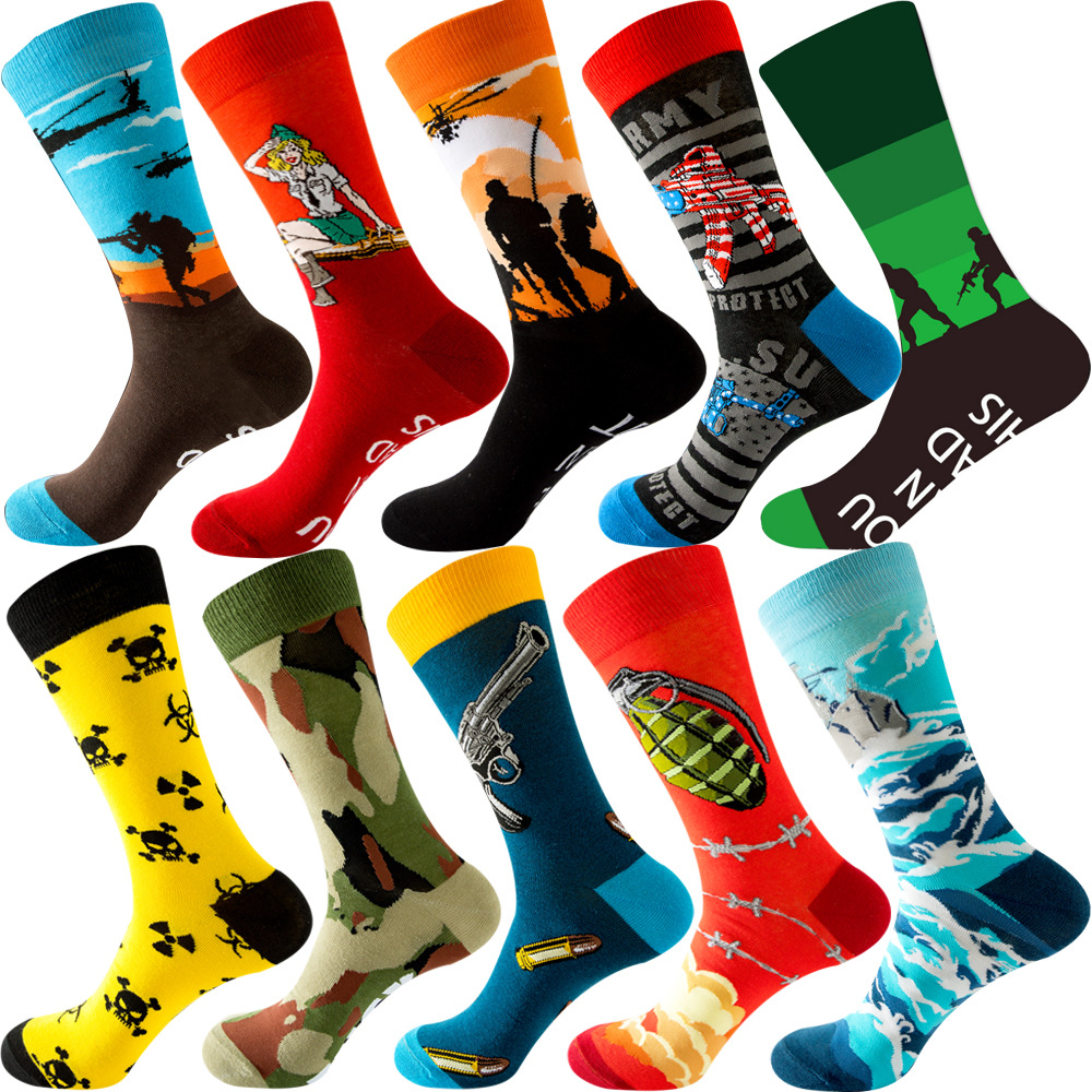 Cotton Crew Sock Pack - 【Lot de 10 paires】 Chaussettes pour
