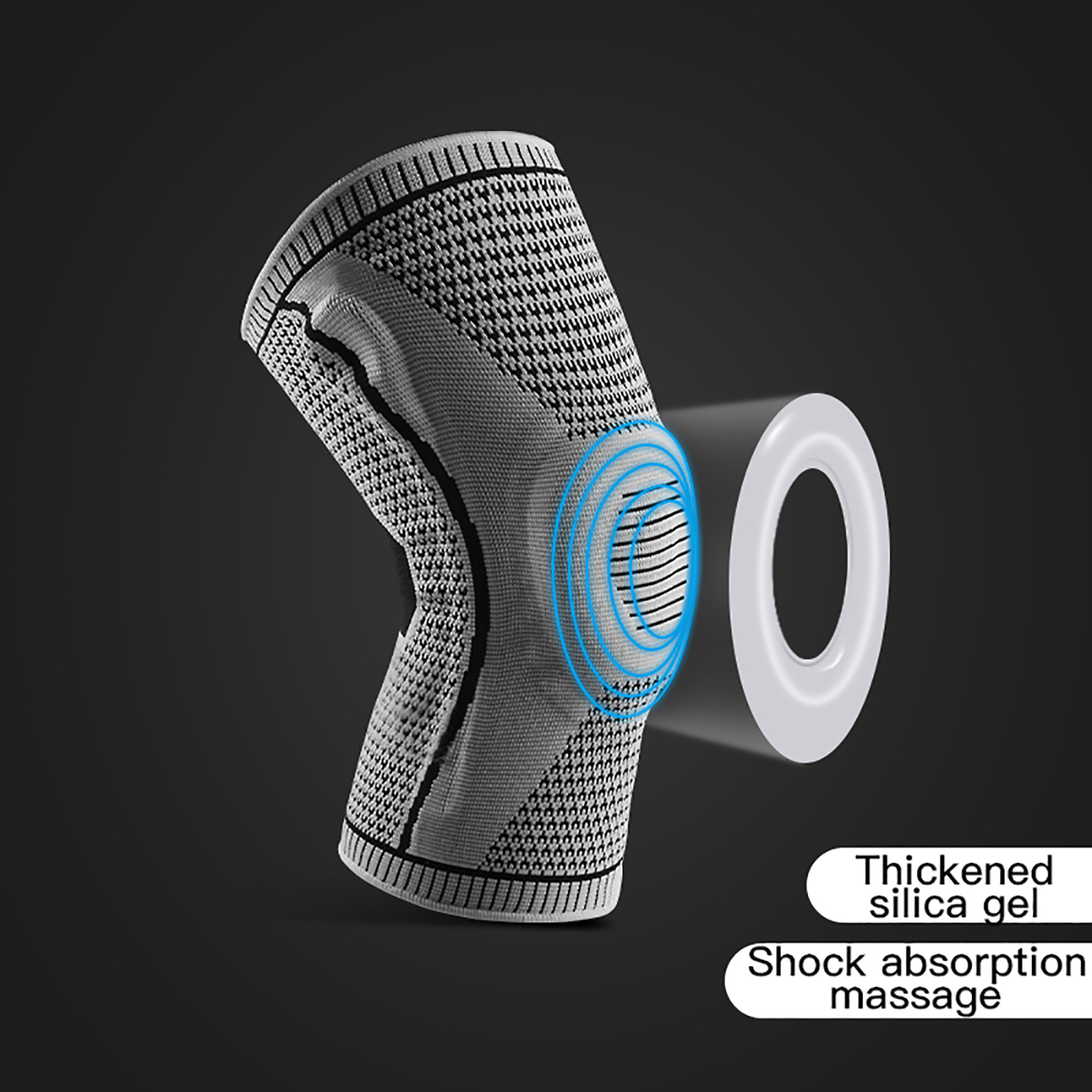 Support de manchon de genou à  - Compression Sleeve Calf avis et prix