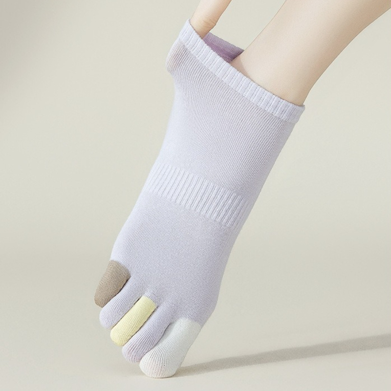 6 paires d'été mince respirant - Toe Sock Split avis et prix