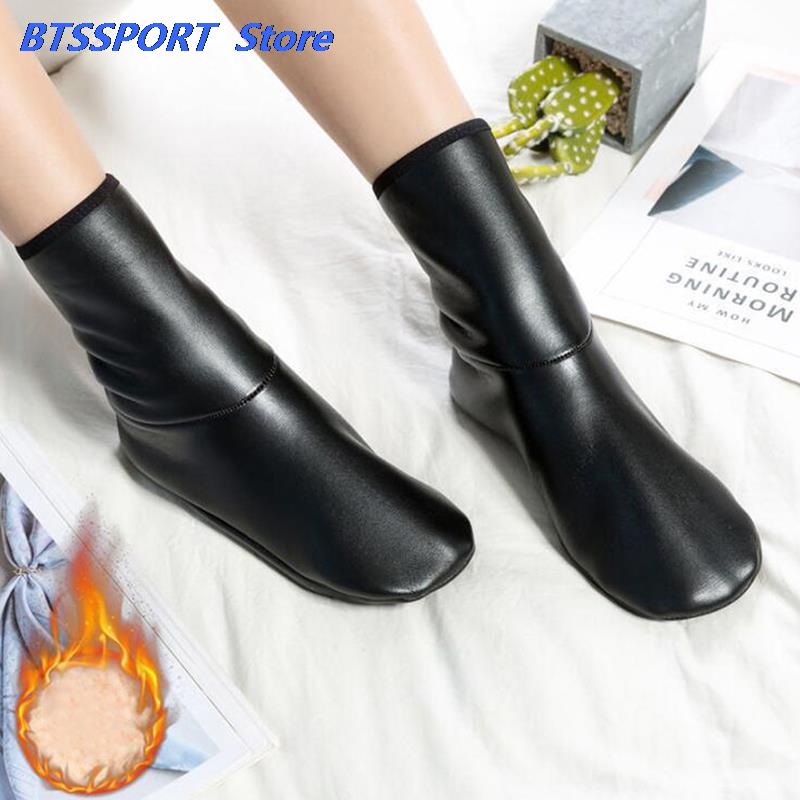 Pantoufles d'hiver en cuir pou - Thermal Sock Winter avis et prix