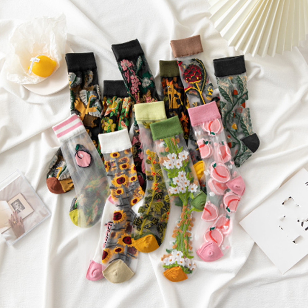 Femme dentelle fleur chaussett - Invisibility Sock Loafer avis et prix