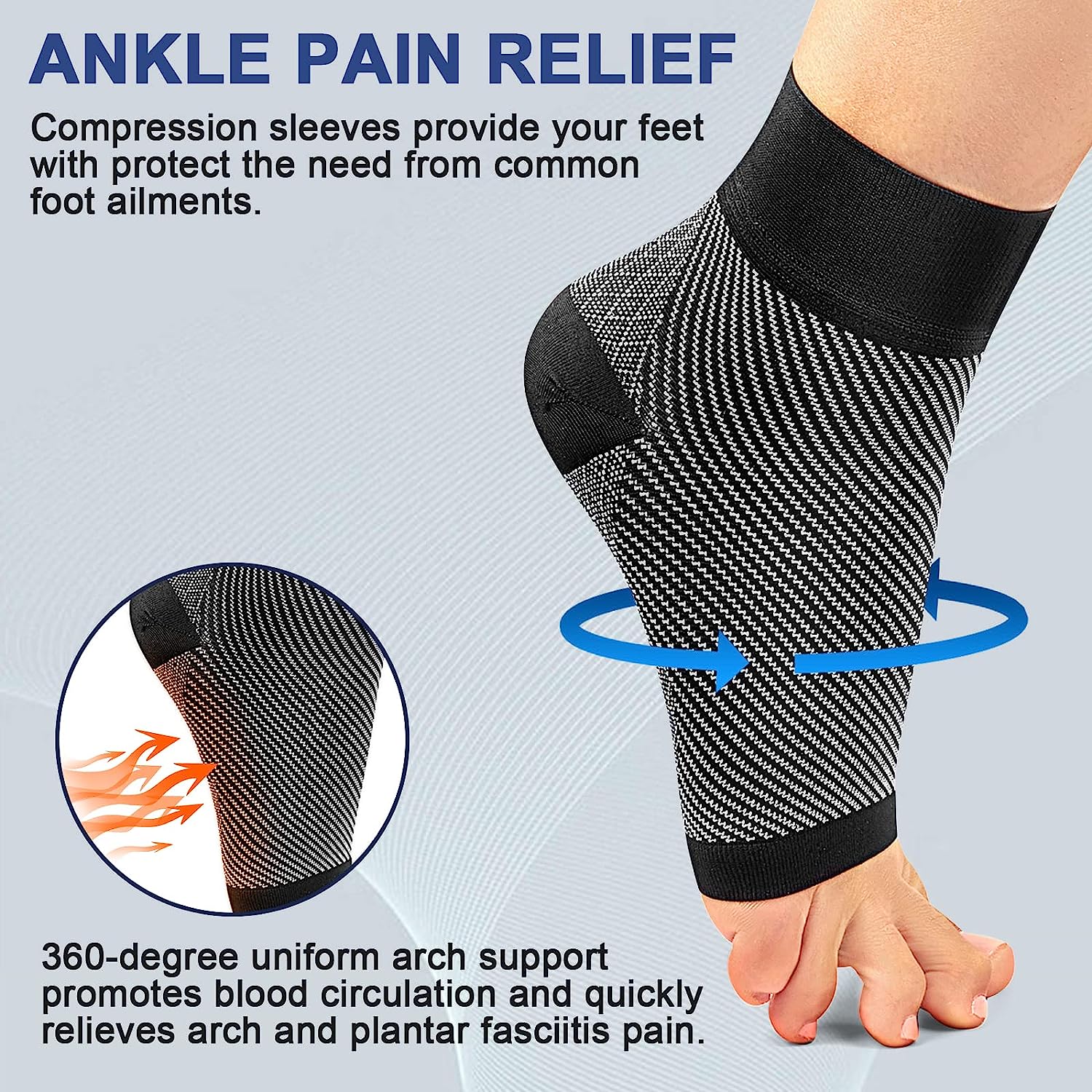 1 paire de chaussettes de Comp - Ankle Brace Sock avis et prix
