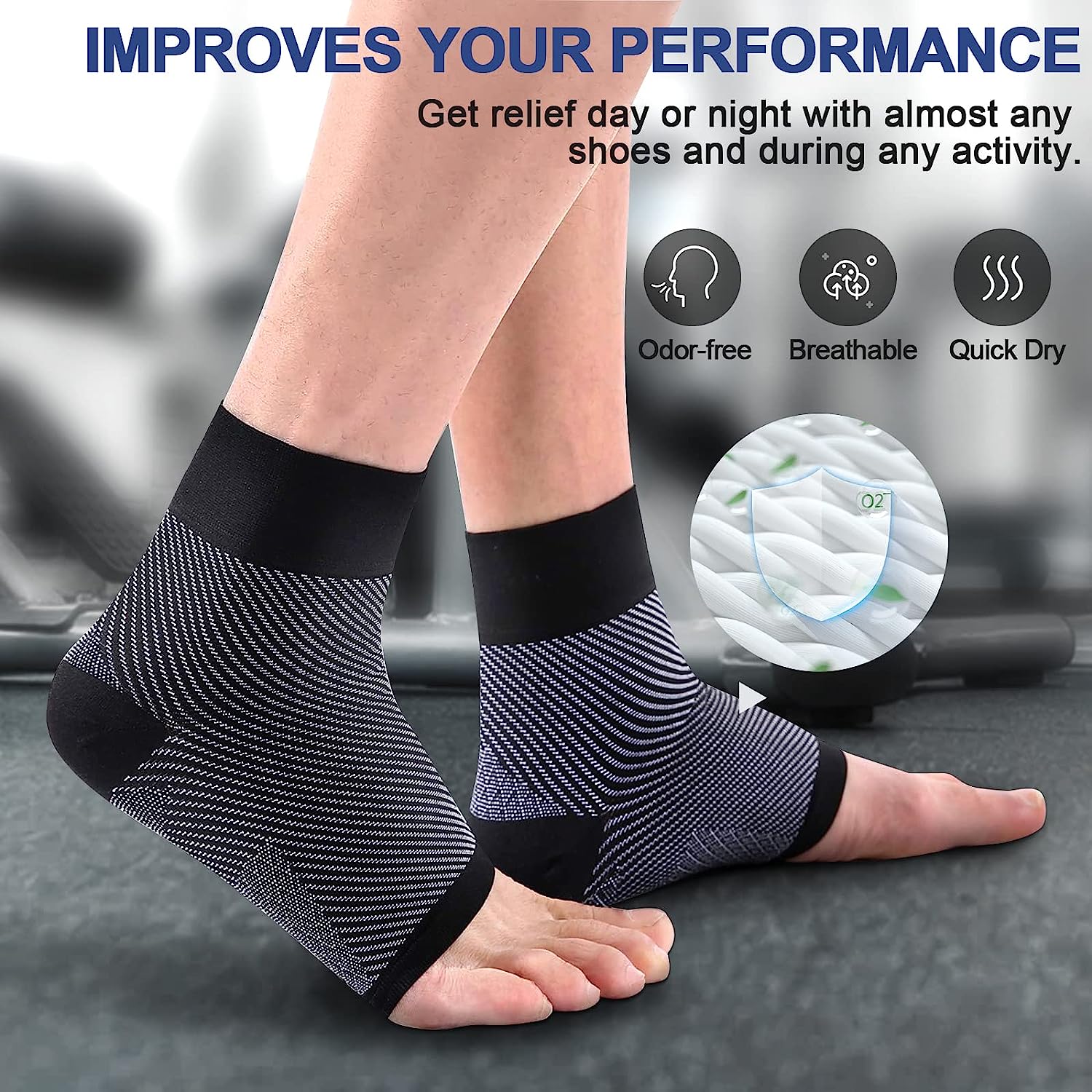 1 paire de chaussettes de Comp - Ankle Brace Sock avis et prix