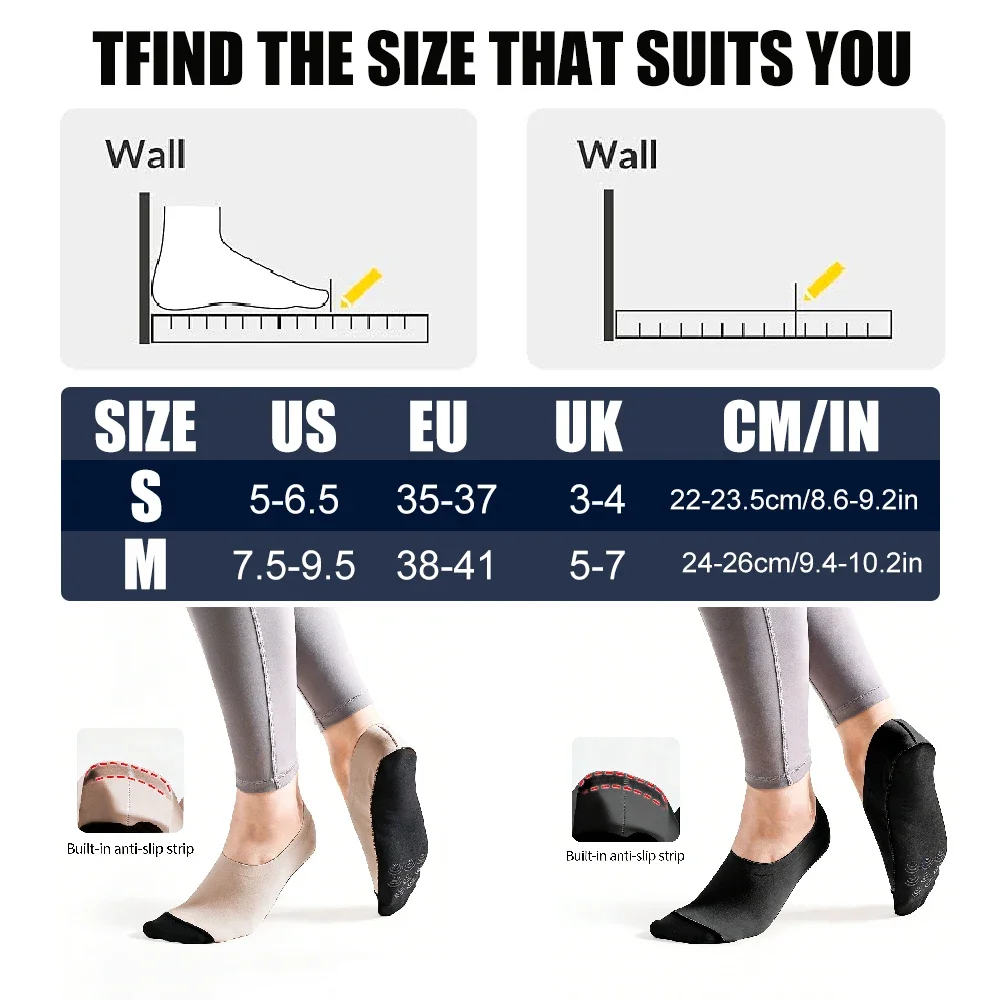 1 paire de chaussettes invisib - No Show Sock Women avis et prix