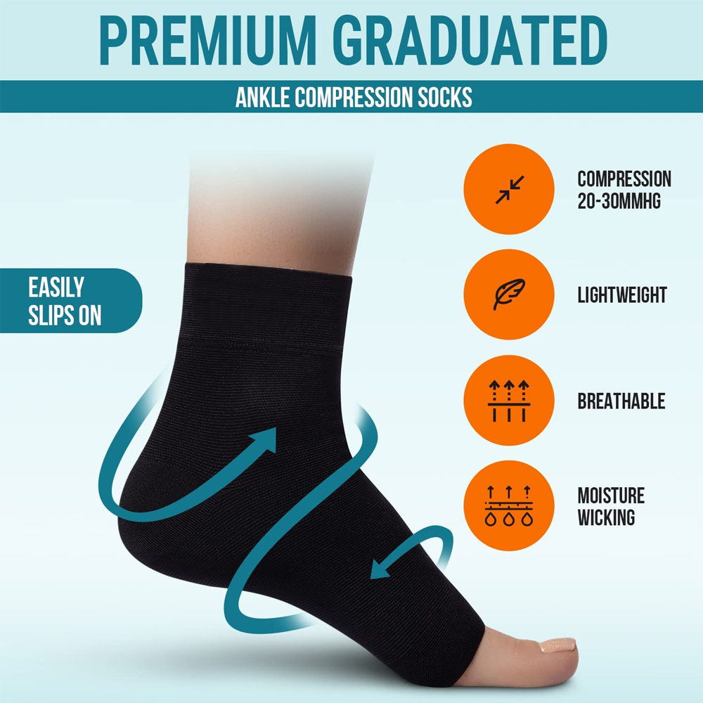 Chaussettes de neuropathie pou - Ankle Brace Sock avis et prix