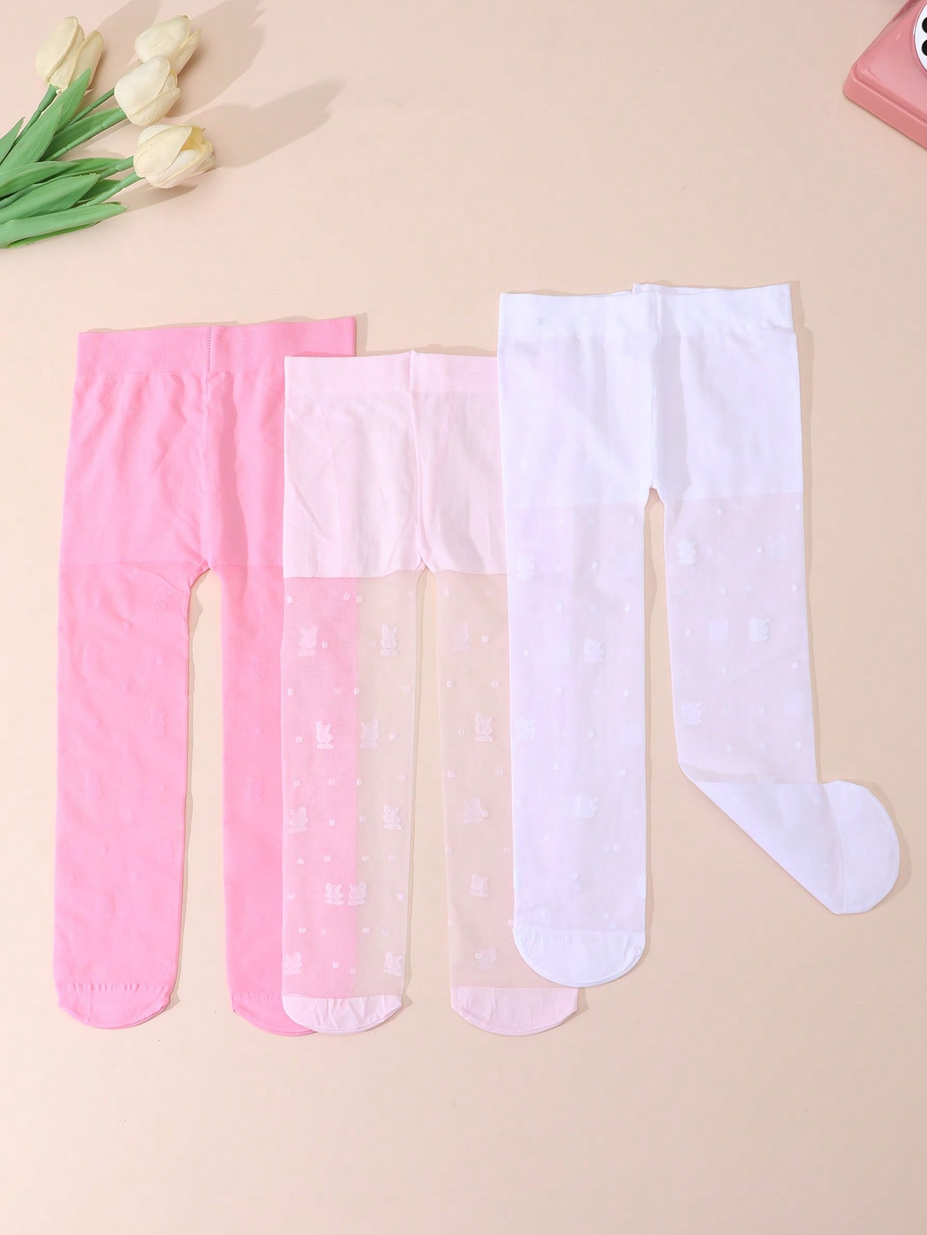 Lot de 3 collants pour filles  - Tights Pantyhose Sheer avis et prix