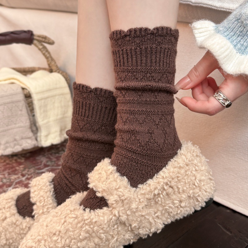 1 paire de chaussettes mi-moll - Boot Sock Slouchy avis et prix