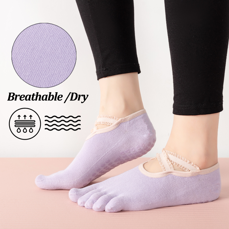 Chaussettes de Pilates antidér - No Show Sock Women avis et prix