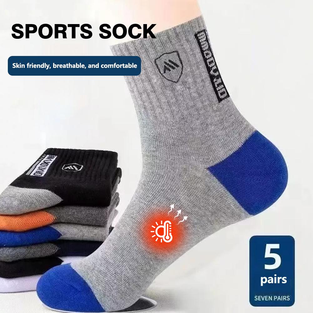 5 paires de chaussettes antidé - Cotton Crew Sock Pack avis et prix