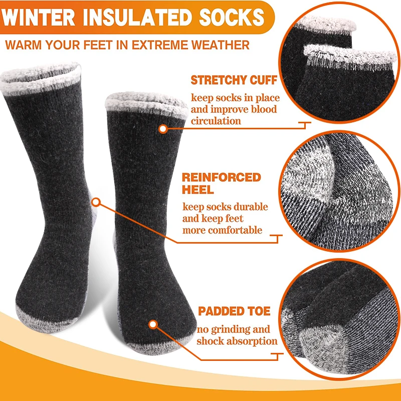 3 paires de chaussettes de spo - Thermal Sock Winter avis et prix