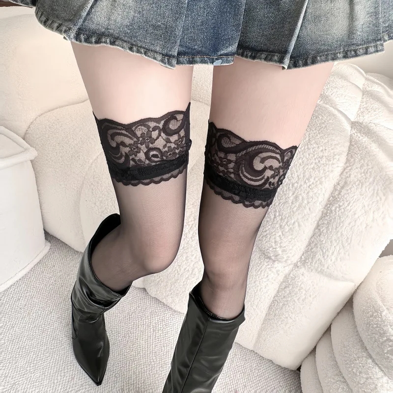 Bas en dentelle femmes ceintur - Tights Pantyhose Sheer avis et prix