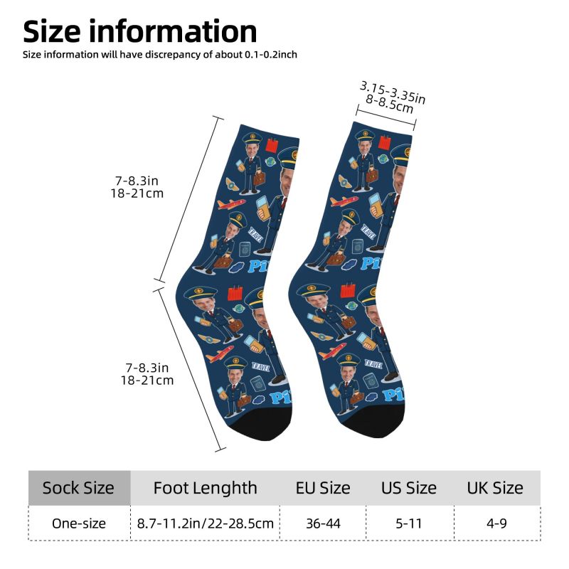 Nouveauté hommes drôle pilote  - Dress Sock Men avis et prix