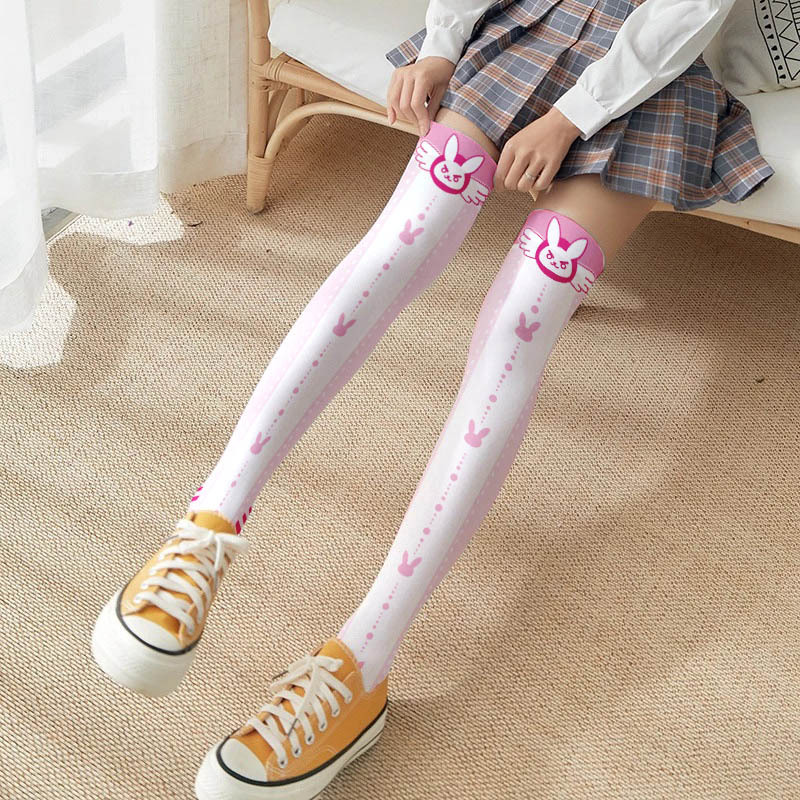 Jeu OW D.Va Chaussettes Genou  - Silk Sock Bamboo avis et prix