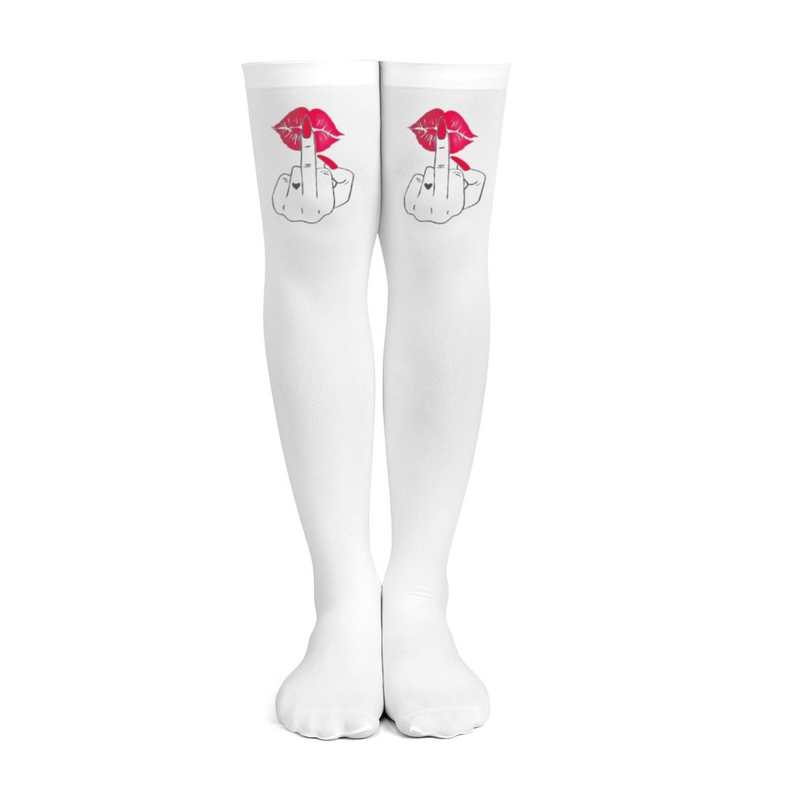 Chaussettes blanches pour femm - Knee High Sock Women avis et prix