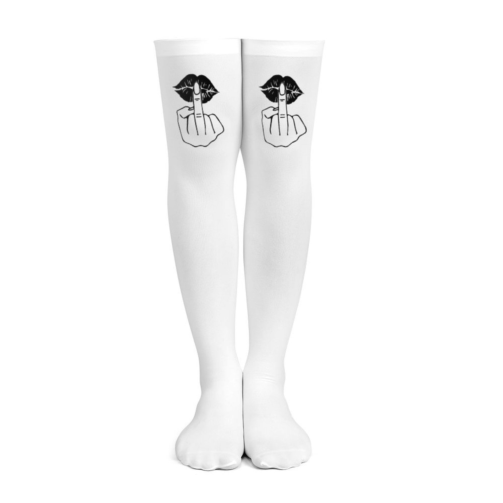 Chaussettes blanches pour femm - Knee High Sock Women avis et prix