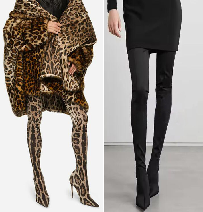 Chaussettes léopard Sexy exten - Knee High Sock Women avis et prix