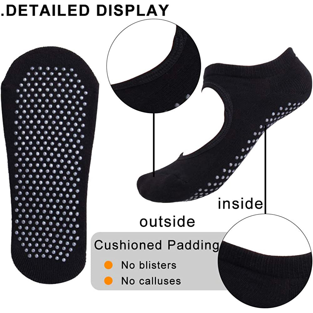 Chaussettes de Pilates antidér - No Show Sock Women avis et prix