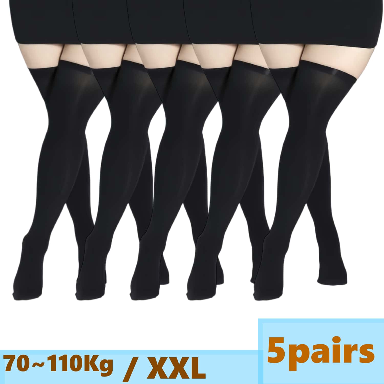 Bas cuissardes en dentelle gra - Thigh High Sock Stay Up avis et prix