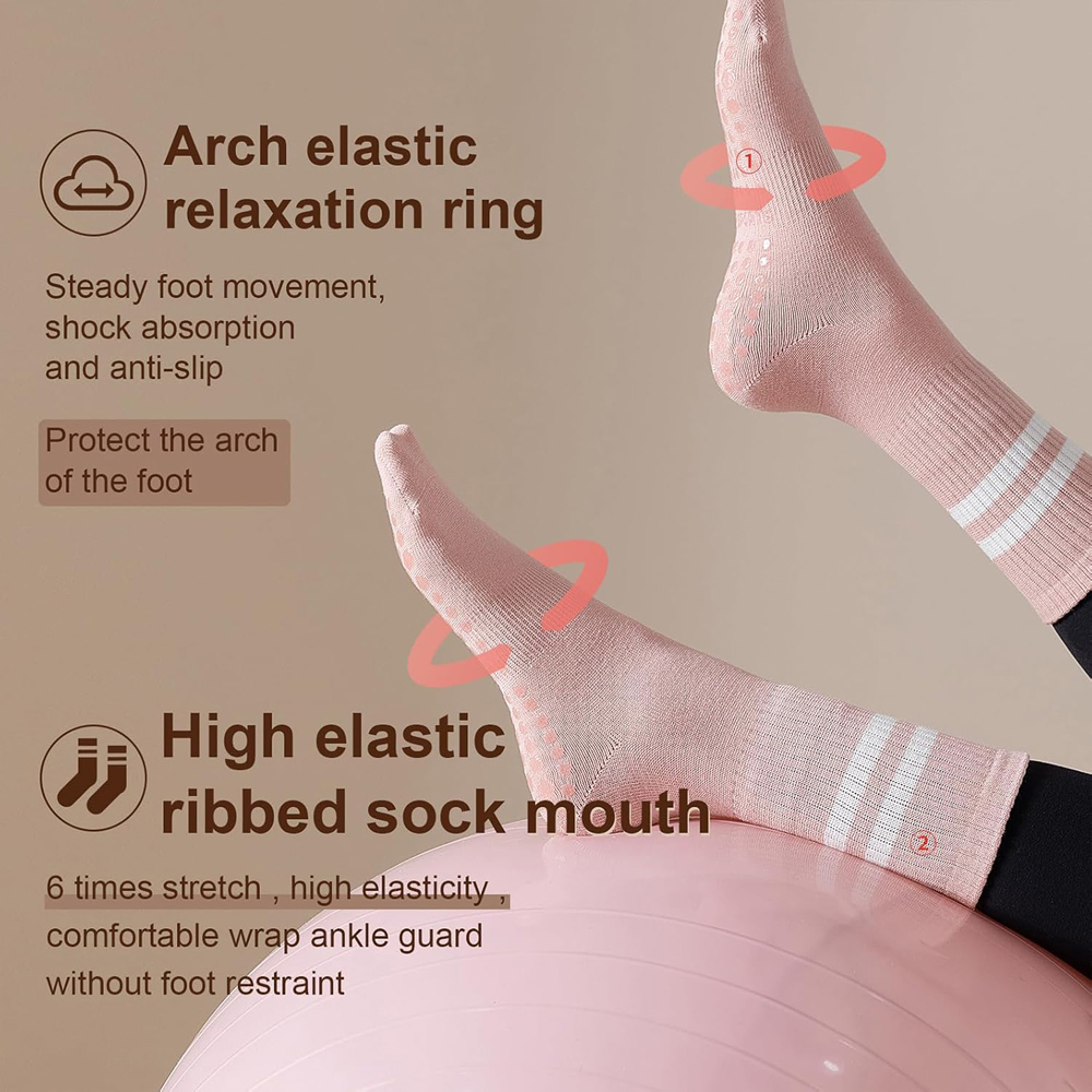 Chaussettes de yoga et de pila - No Show Sock Women avis et prix