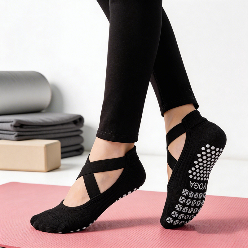 Chaussettes de yoga antidérapa - No Show Sock Women avis et prix