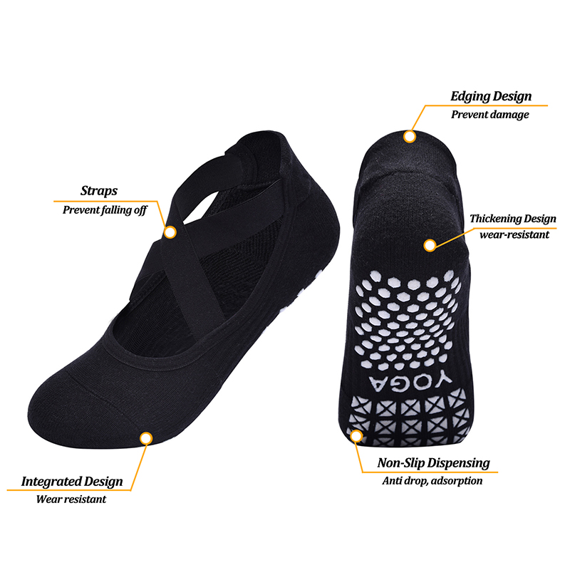 Chaussettes de yoga antidérapa - No Show Sock Women avis et prix