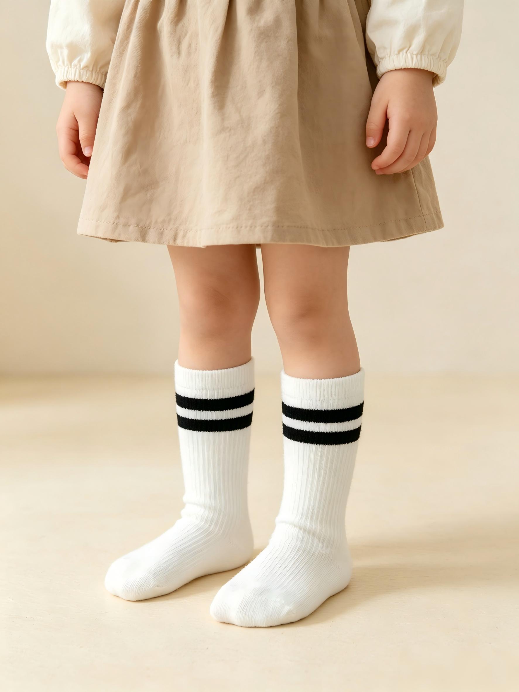 Lot de 4 chaussettes rayées po - Cotton Crew Sock Pack avis et prix