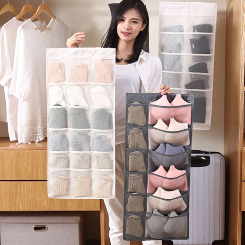 Organisateur mural en tissu po - Sock Organizer Tray avis et prix
