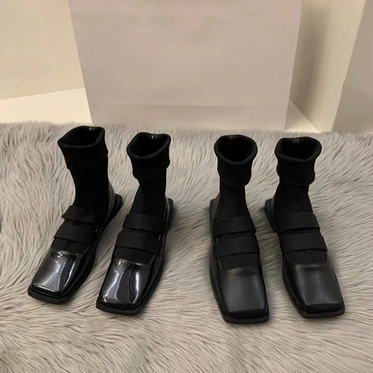 Bottes chaussettes carrées tri - No Show Sock Women avis et prix