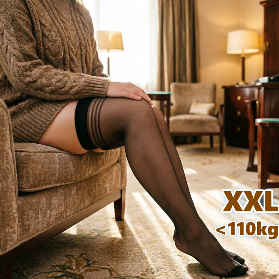 Bas cuissardes grande taille p - Thigh High Sock Stay Up avis et prix