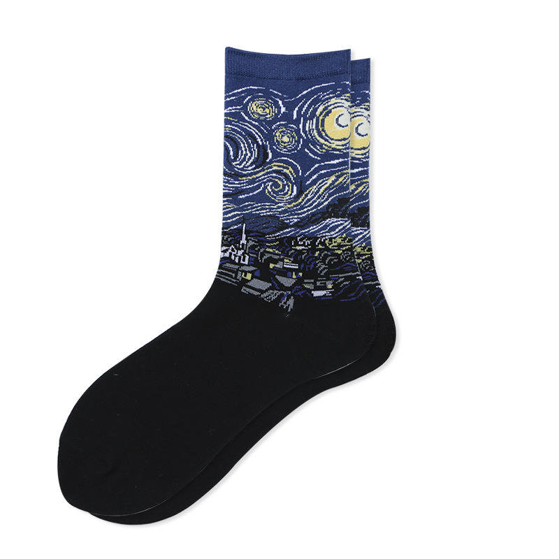 Chaussettes de peinture à l'hu - Cotton Crew Sock Pack avis et prix