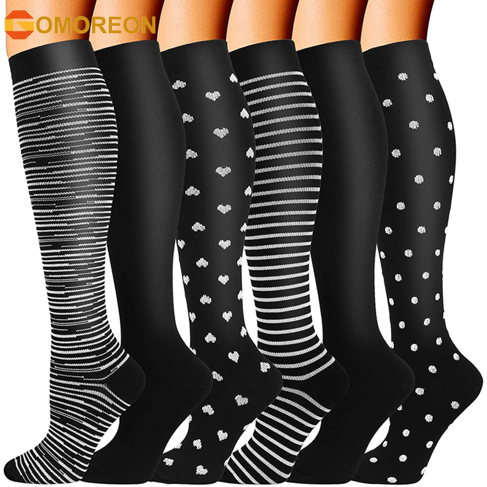 GOMOREON 6 paires de chaussett - Compression Sock Medical avis et prix