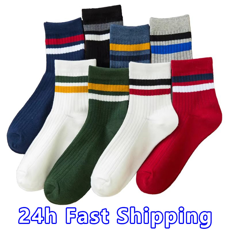 Chaussettes en coton pour homm - Cotton Crew Sock Pack avis et prix
