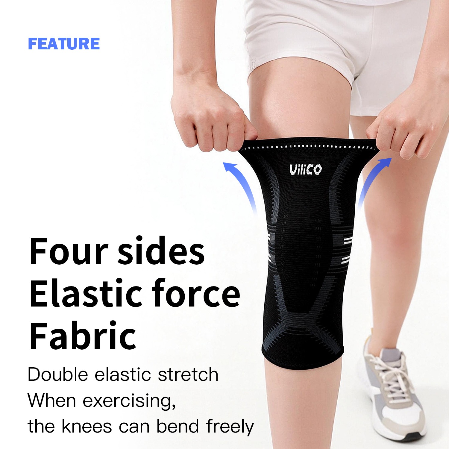 1 pièce de genouillère pour fe - Compression Sleeve Calf avis et prix